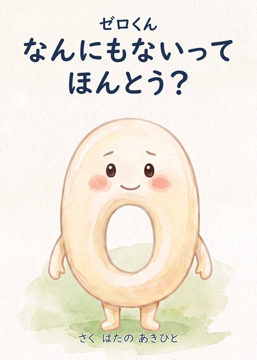 絵本『ゼロくん なんにもないって ほんとう?』の表紙