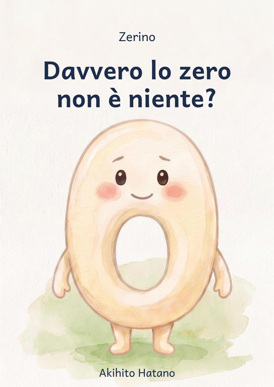 Copertina dell'albo illustrato Zerino: Davvero lo zero non è niente?
