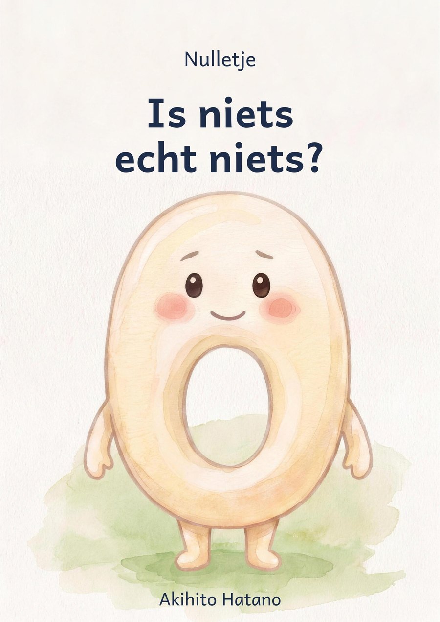 Omslag van het prentenboek Nulletje: Is niets echt niets?